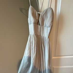 PROM DRESS Bcbgeneration gray dress